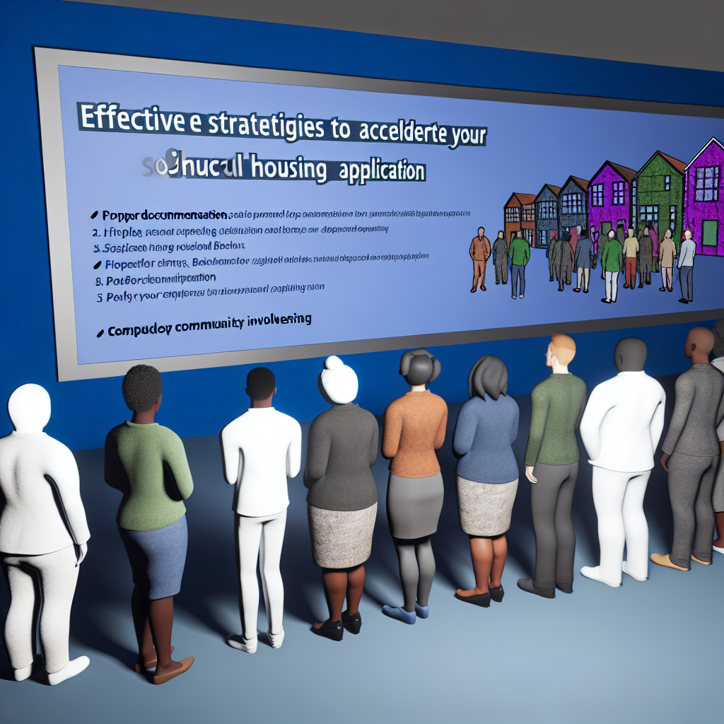 Stratégies efficaces pour accélérer votre demande de logement social